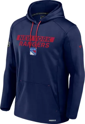 Image de Sweat à capuche NHL New York Rangers Fanatics Authentic Pro Rink