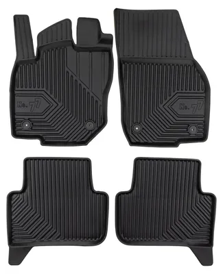 Immagine prodotto di Tappetini gomma vasca per Volkswagen Tiguan III dal 2024 (SUV) – set 4 pezzi, nero, su misura