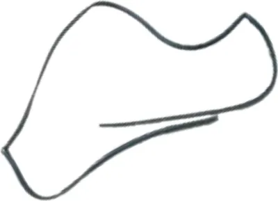 Image de TOYOTA Yaris Joint de pare-brise 75533-0D080 OE