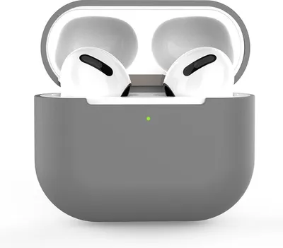 Obrázek produktu pro Pouzdro z měkkého silikonu pro Apple AirPods 3 – šedá barva