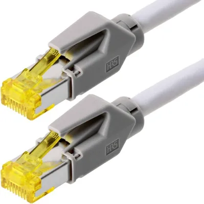 Produktbild von DRAKA 151871 Draka Patchkabel S/FTP Cat 6A Netzwerk grau