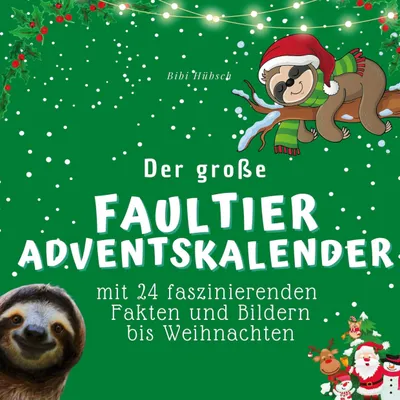 Produktbild von Der große Faultier-Adventskalender