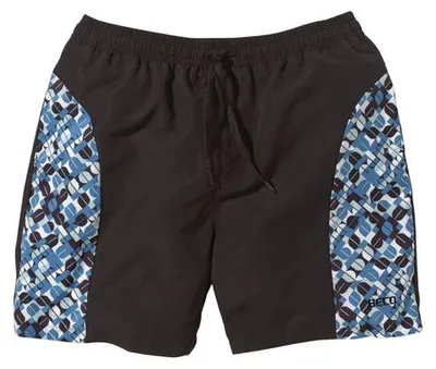 Produktbild von Beco Herren Badeshorts schnelltrocknend mit Innenslip, gemustert, Länge ca. 47 cm