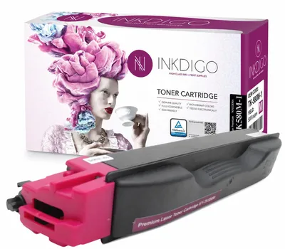 Produktbild von Inkdigo Toner TK580M für Kyocera ECOSYS P6021cdn; FS-C5150DN – Magenta, 5150 Seiten,, KI-generiertes Bild