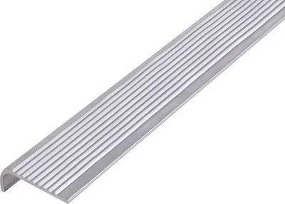 Produktbild von ALBERTS Treppenkanten Schutzprofil Aluminium natur 1000x40x15 mm