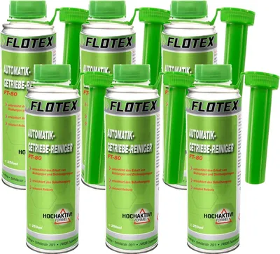 Produktbild von Flotex Automatikgetriebe Reiniger, 6 x 250ml Additiv Automatikgetriebereiniger