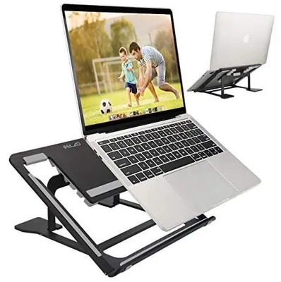 Produktbild von Laptop-Ständer – Verstellbar und ergonomisch – Schwarz