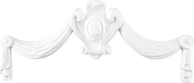 Produktbild von 1 Ornament | Türbekrönung | stoßfest | Grand Decor | 135x325mm | D485