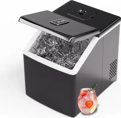Zdjęcie produktu dla KlarsteinClearcube kostkarka do lodu, przezroczyste kostki lodu, 13 kg/doba