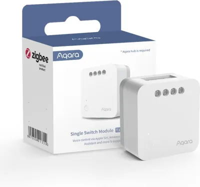 Produktbild von Aqara Einzelschalter Unterputz Modul T1, ohne Neutralleiter, ZigBee