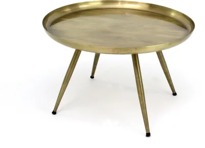 Produktbild von Beistelltisch >2094-39< in Gold, Stahl Aluminium - 38cm (H)