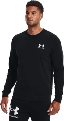 Produktbild von UNDER ARMOUR Rival French Terry Sweatshirt Herren 001 - black/onyx white XL