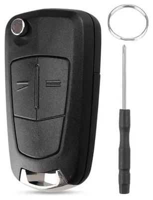Obrázok produktu pre Kryt pre kľúč s 2 tlačidlami, náhradný diel pre vozidlá Vauxhall Opel Astra H, Zafira, Corsa, Vectra, Meriva