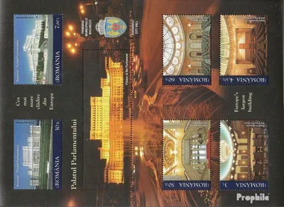Produktbild von Briefmarken Rumänien 2011 Mi Block499 (kompl.Ausg.) postfrisch Parlamentpalast