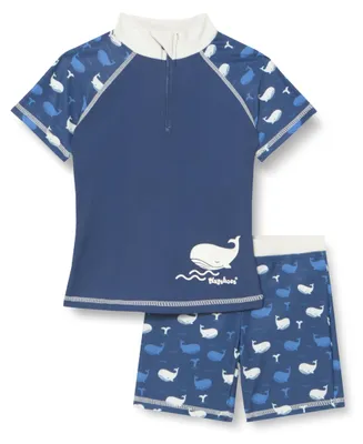 Immagine prodotto di Playshoes: Set da bagno unisex per bambini, con protezione UV, composto da maglietta e pantaloncini da bagno