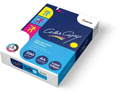 Obrázok produktu pre Mondi CC420, Laserová tlač, A4 (210x297 mm), 250 listy, 200 g/m², Biela