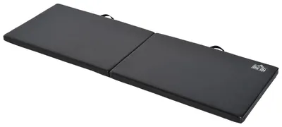 Immagine prodotto di Tappetino Ginnastica Pieghevole 180x60x5 cm Antiscivolo Materassino Fitness Nero