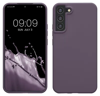 Produktbild von kwmobile Handyhülle für Samsung Galaxy S22 Plus Hülle - Case Silikon - Kabelloses Laden - Schutzhülle Cover in Helle Iris