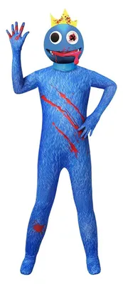 Zdjęcie produktu dla Kostium potwora dla dzieci - Tęczowy kombinezon potwora - Karnawał i Halloween