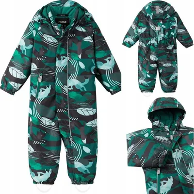 Immagine prodotto di Tuta invernale Reima Wrestler 86 cm, verde scuro