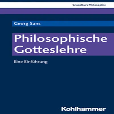 Produktbild von Philosophische Gotteslehre