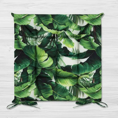 Produktbild von Wasserdichtes Stuhlkissen Outdoor GARTEN 02 40x40x5 grün