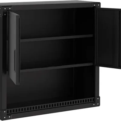 Produktbild von Wandschrank aus Edelstahl - Küchenschrank - 1 m - Schwerlast-Ausführung - Rostbeständig - Selbstmontage erforderlich