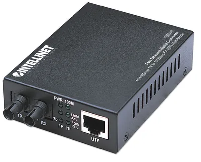 Produktbild von INTELLINET Medienkonverter Fast Ethernet Multimode 2km   sw