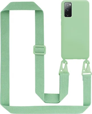 Obrázek produktu pro Cadorabo Ochranné pouzdro pro Samsung Galaxy S20 FE Case in Green Řetězové pouzdro na mobilní telefon s nastavitelnou délkou kabelu