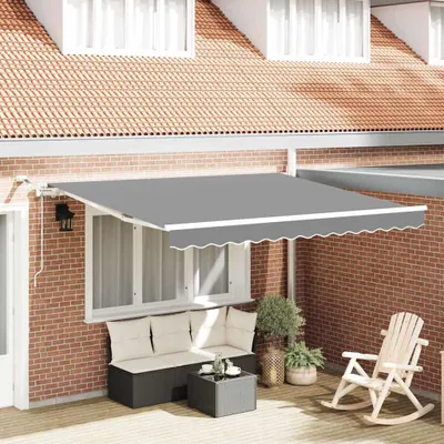 Obrázok produktu pre Maison Exclusive – rám markízy, biely, 3 x 2,5 m, hliník