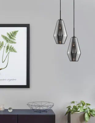 Produktbild von Nova Luce VEIRO Pendelleuchte E27 Schwarz 120x17cm dimmbar 9724101