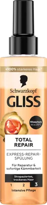 Produktbild von (DE) Schwarzkopf Gliss Odżywka w sprayu Total Repair, 200 ml (PRODUKT Z NIEMIEC)