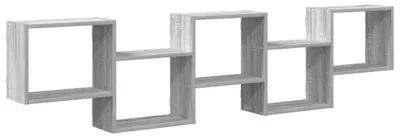 Immagine prodotto di vidaXL Scaffale cubo 5 scomparti Grigio Sonoma in legno