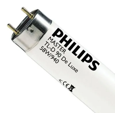 Produktbild von Philips MASTER TL-D De Luxe, 58,5 W, G13, T8, 4600 lm, Kaltweiße