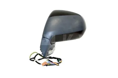 Produktbild von ALKAR 6135858 Außenspiegel Seitenspiegel Links für CITROËN C4 Grand Picasso I (UA) Beheizt Konvex Grundiert Genarbt Teilgrundiert Elektrisch