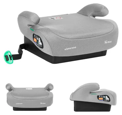 Produktbild von Kikkaboo Kindersitz, Sitzerhöhung i-Go i-Size (125-150cm) Gruppe 3, Armlehne grau