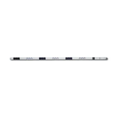 Produktbild von Digitus Steckdosenleiste mit Aluminiumprofil und integriertem Leistungsschutzschalter, 18-fach-Schutzkontaktsteckdose, Typ F, Aluminium, China, 9 AC-Ausgänge, 220/250 V, 3600 W