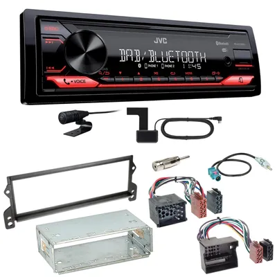 Produktbild von JVC KD-X272DBT Digitalradio Bluetooth USB FLAC Einbauset für MINI R50 R52 R53