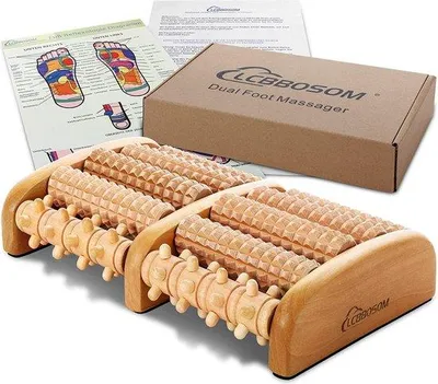 Produktbild von Famanu Massage Roller – Fußmassager – Fußroller für entspannende Massagen