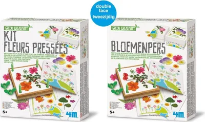 Produktbild von 4M Blumenpresse Green Creativity - kreatives Spielzeug für Kinder