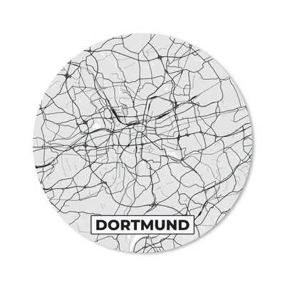 Produktbild von MuchoWow® Mauspad Mousepad Deutschland - Stadtplan - Karte - Dortmund 20x20 cm - Mousepads - Maus Mat - Pad - Mausunterlage - Schreibtischmatte