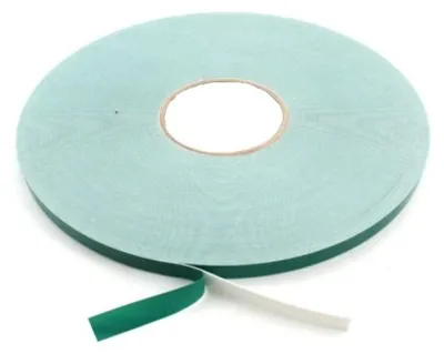 Doppelseitiges PE-Schaum-Klebeband, 19 mm x 50 m, weiß, 1 mm dick