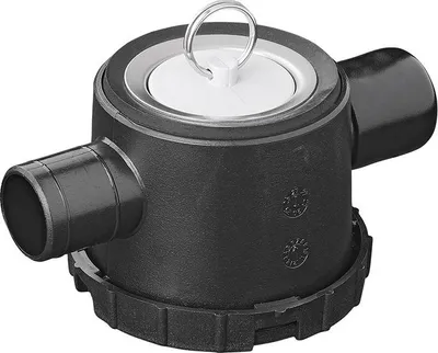 Image de Bonde d'évier avec double raccord Ø39 mm