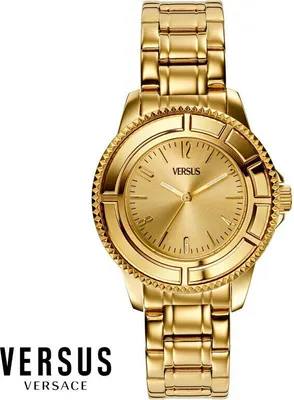 Zdjęcie produktu dla Versus by Versace SH7040013 Tokyo gold Edelstahl Armband Uhr Damen NEU