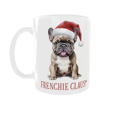 Produktbild von 300ml Weihnachtsbecher für Hunde v3 Französische Bulldogge