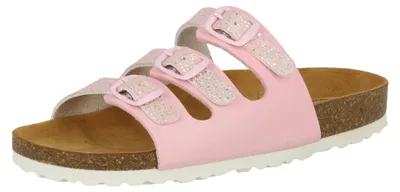 Productafbeelding van Lico meisjes slippers, Bioline Free Kids, roze, maat 27 EU