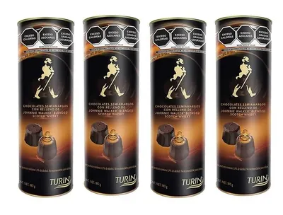 Obrázok produktu pre 4 balenia prémiových mexických čokoládových trubičiek s náplňou s príchuťou whisky