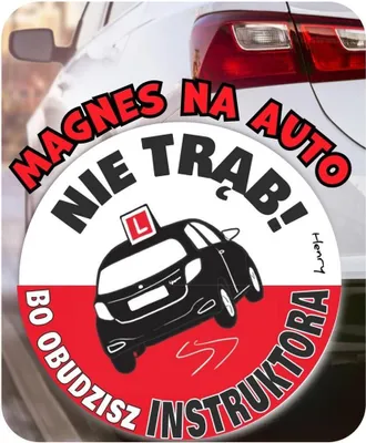 Obrázok produktu pre Inštruktor magnetiek do auta (darčeky, magnetky)