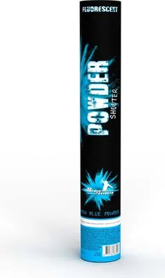 Produktbild von Konfettishooter Pulvershooter Blau 40cm