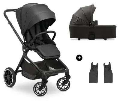 Zdjęcie produktu dla Hauck Move N Care Set, Osłonka na nogi, Tradycyjny wózek dziecięcy, Każda płeć, Możliwość złożenia, Czarny